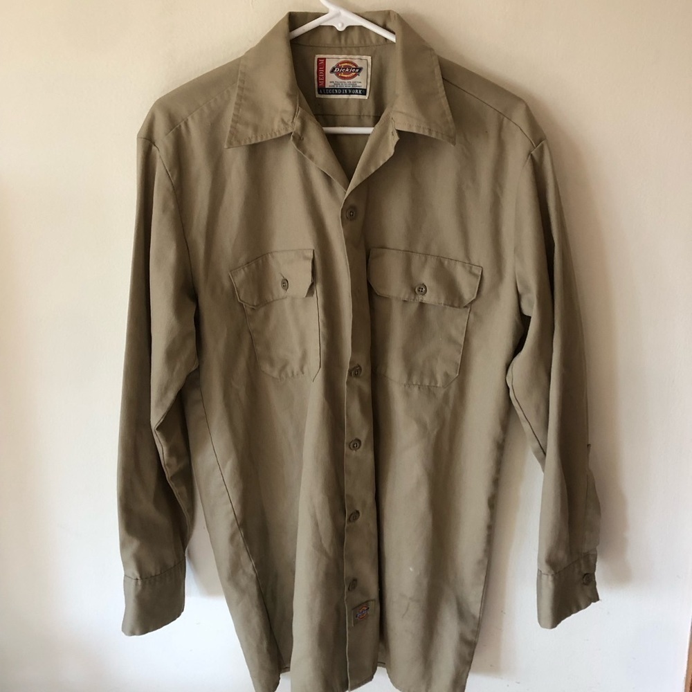 Dickies Tan Work Shirt